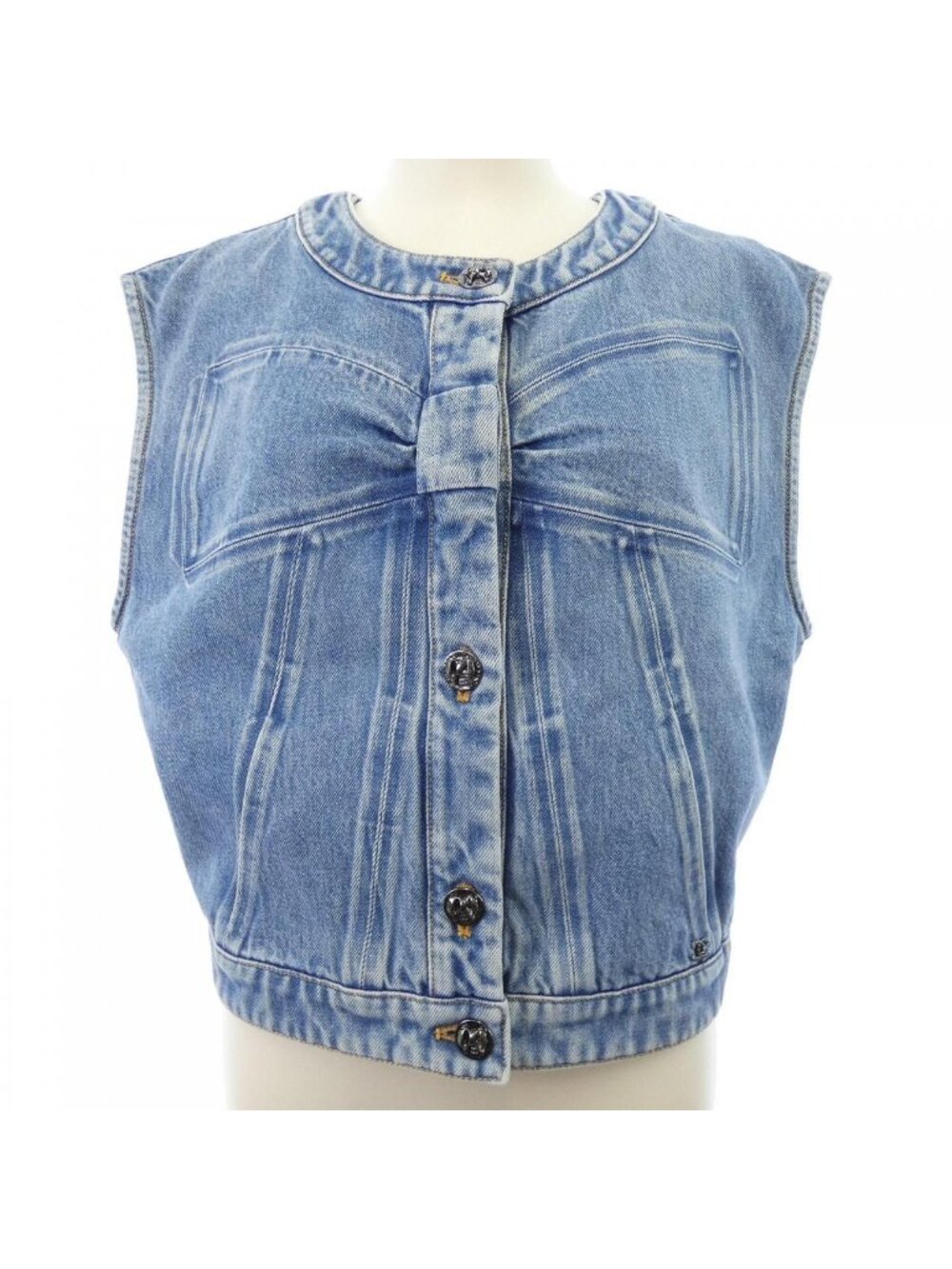 Chanel Vest Blue